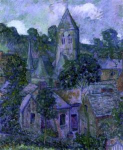 Veules-les-roses At Night by Theodore Earl Butler