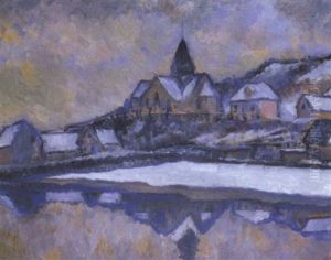 Inondation A Giverny by Theodore Earl Butler