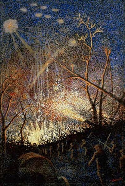 Rockets At Night - view 1
