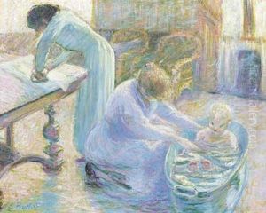 Le Bain, Maison Baptiste by Theodore Earl Butler