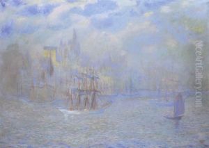 Gouelettes In The Port Of New York