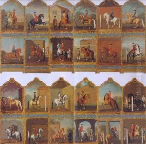 Twenty-four Actions Of The Manege Horse by Thomas Butler