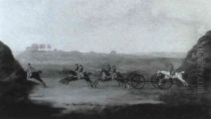 The Great Carriage Match, Newmarket by Thomas Butler