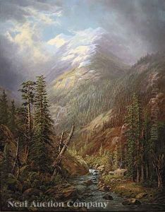 Cabin In The High Sierras
