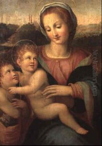 The Madonna And Child With The Infant St. John