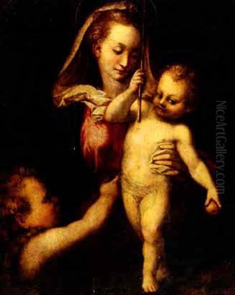 Madonna And Child With The Infant Saint John The Baptist - view 1