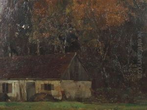 Moorhutte by Bernhard Buttersack