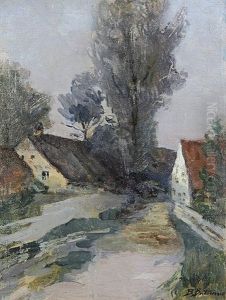 Dorfidyll Bei Dachau by Bernhard Buttersack