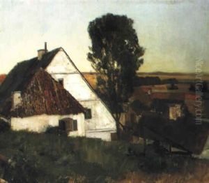 Landschaft Mit Hausern Landschaft Mit Hausern