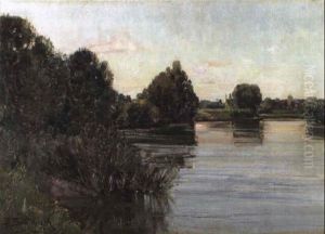 Fruhling Am See by Bernhard Buttersack