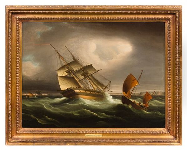 A Frigate In The Dover Channel - view 1
