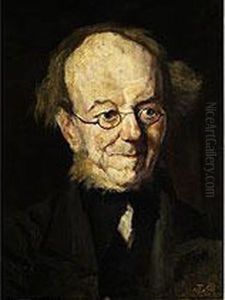 Portrait Des Vaters Des Kunstlers by Theodor Alt