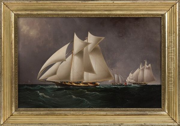 The Mohawk And Dauntless Off Sandy Hook - view 1