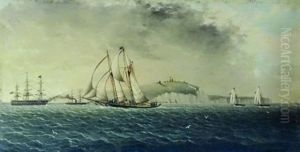 Schooner Yacht Race Off Dover