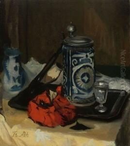 Stillleben by Theodor Alt