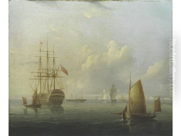 Shipping On The Downs - view 1