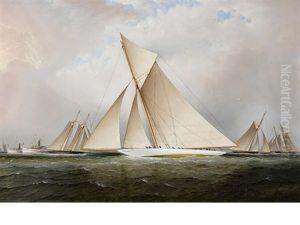 The America's Cup Yacht Vigilant by James Edward Buttersworth