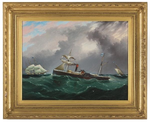 The Steam-sailer "san Salvador" - view 1