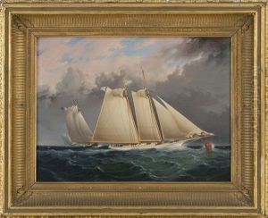 Yacht Racing Scene