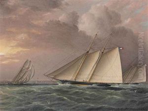 Yacht Sappho by James Edward Buttersworth