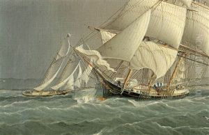 Shipping Off Sandy Hook