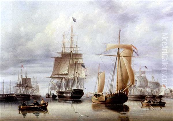 Shipping In A Port - view 1