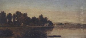 Mouth Of The Moodna On The Hudson by James Edward Buttersworth