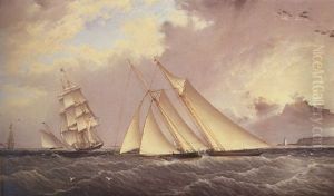 The "dauntless" Off Sandy Hook