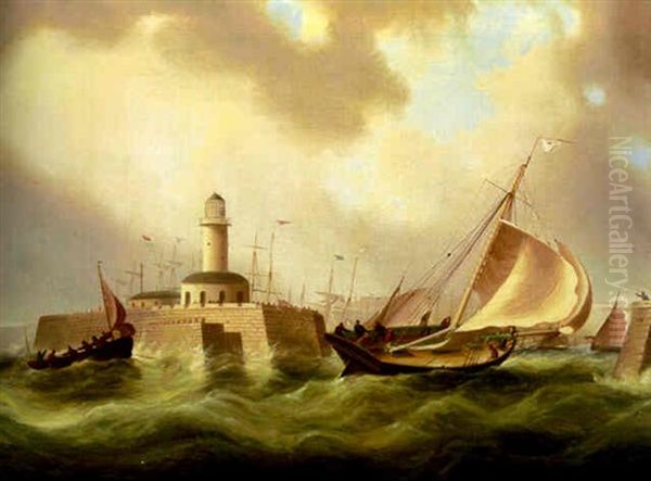 Passing Ramsgate Lighthouse, Kent - view 1