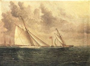 Racing Scene Off Bay Ridge thumbnail