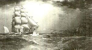 Rough Seas by James Edward Buttersworth