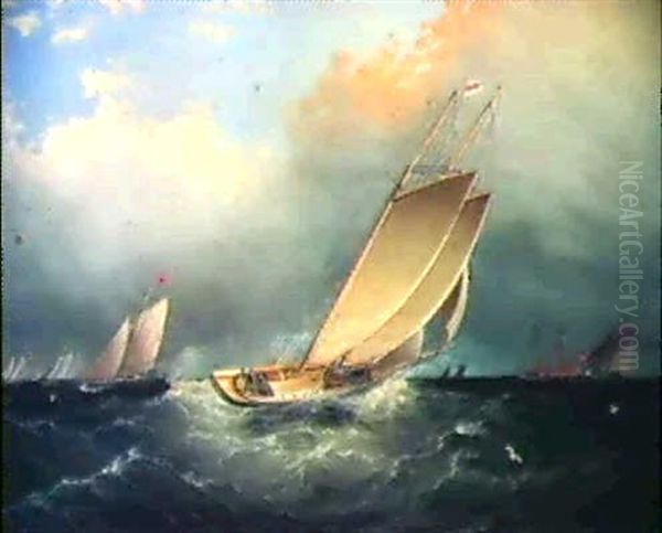 Racing In Strong Winds - view 1