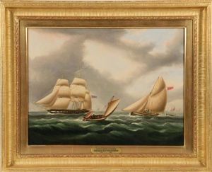 Hms Meander, A Pennance And A Cutter Hms Meander, A Pennance And A Cutter