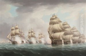 Commodore Dance Discovering The French Fleet Under Rear-admiral Comte De Linois Commodore Dance Discovering The French Fleet Under Rear-admiral Comte De Linois
