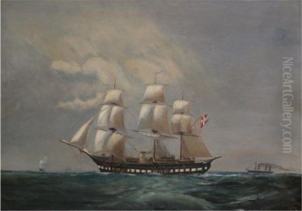 The Frigate "sjelland" - view 1