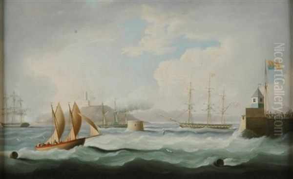 The Arrival Of King George Iv At Leith, Scotland, August 16, 1822 - view 1