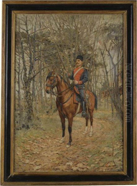 Hussar On A Stallion - view 1
