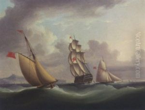 Shipping Off Dover by Thomas Buttersworth