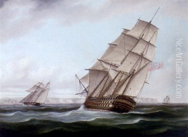 Shipping In The English Channel - view 1