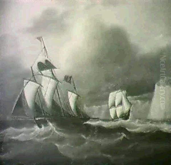 Pirate Attack; Dutch Vessel Off Dover - view 1