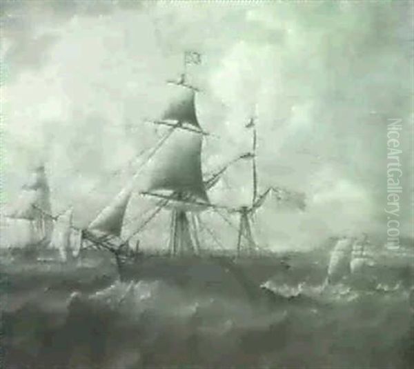 An Eighteen-gun Brig/sloop Offthe English Coast. - view 1