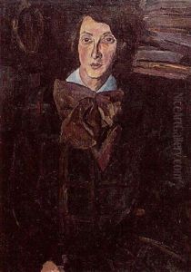Damenportrat (bildnis Else Wolff?) by Erich Buettner