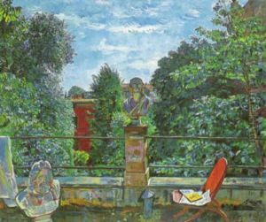 Dachterrasse Im Sommer by Erich Buettner