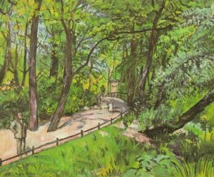 Im Tiergarten by Erich Buettner