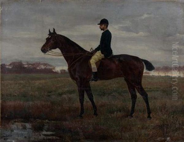 Cavalier Sur Sa Monture - view 1