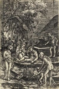 The Judgement Of Paris by Albrecht Altdorfer