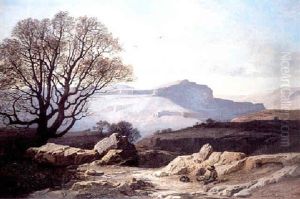 Chasseur Au Repos Sur Les Plateaux De Haute-provence by Antoine Eugene Ernest Buttura