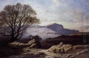 Chasseur Au Repos Sur Les Plateaux De Haute-provence by Antoine Eugene Ernest Buttura