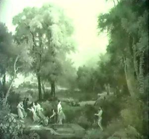 Ulisse E Nausicaa by Eugene Ferdinand Buttura