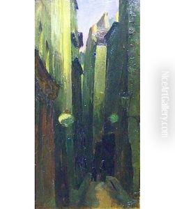 Rue De Paris by Boleslas (Boleslaw) Buyko